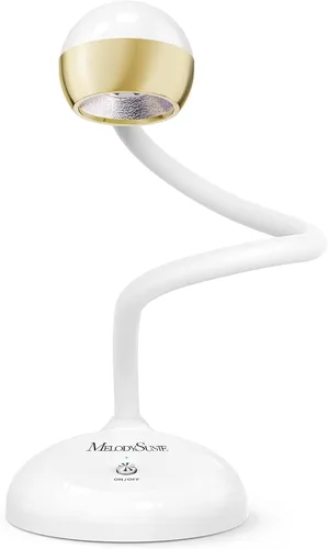 Vista 10 de MelodySusie - Lámpara de uñas de cuello de cisne 360° 2 en 1 S-Pro09M para trabajos de detalle 60s Timer, 2000mAh Battery, 6h Runtime, One-Touch