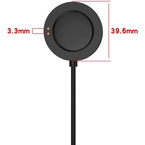 Vista 6 de FitTurn Cable de carga compatible con Xiaomi Watch S2 42/1.811 in Cargador de reloj inteligente, cable de soporte de base de carga USB de repuesto