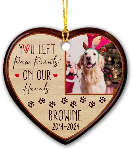 Vista 8 de Adorno de Navidad personalizado con foto de pareja 2025 con cualquier imagen, adorno de Navidad molesto, carga cualquier foto, adorno de cerámica