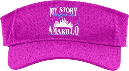 Vista 10 de Born in Amarillo Sport Sun Visor
