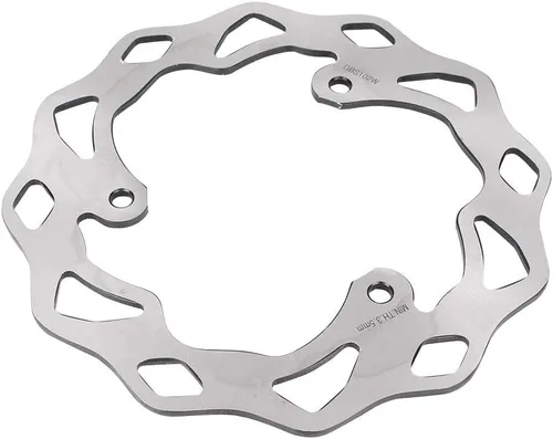 Vista 2 de FSFY - Rotores de freno de motocicleta, rotores de disco de freno trasero, acero inoxidable, plateado, apto para Yamaha MT-03 ABS 320 2016/YZF
