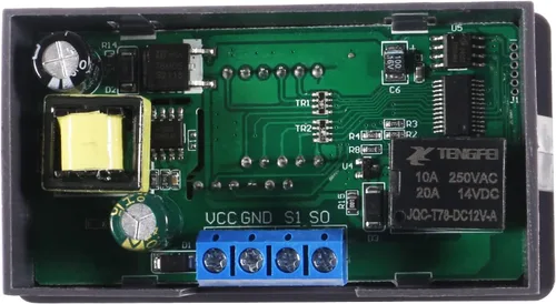 Vista 5 de 2 unids temporizador de retardo relé AC 110 V 220 V 10 A 1500 W programable pantalla LED digital ciclo temporizador retardo interruptor módulo