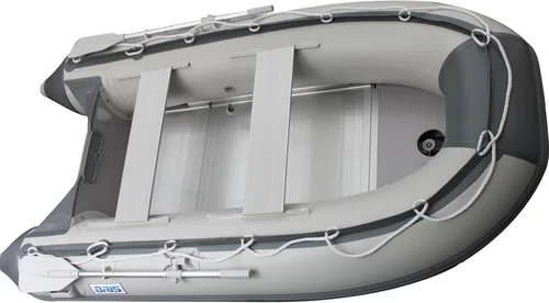 Vista 4 de BRIS Barco inflable de 9.8 pies de bote inflable para yate, balsa de pesca