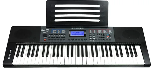 Vista 12 de RockJam Piano de teclado RJ461 de 61 teclas con inclinación
