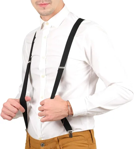 Vista 45 de Tirantes para hombre Tirantes elásticos con espalda en Y