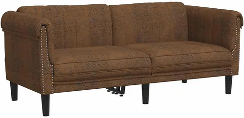 Vista 10 de vidaXL Sofá de 2 plazas, sofá tapizado, sofá biplaza para sala de estar en casa, muebles de sofá, sofá de dos plazas, estilo moderno, terciopelo