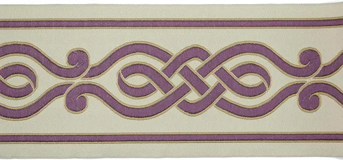 Vista 13 de Muestra 0.27 yardas 2.7 "cinta de jacquard de ajuste de cortinas en espiral para sus cortinas cortinas cortinas bandas cinta de ajuste V1 142 Beige