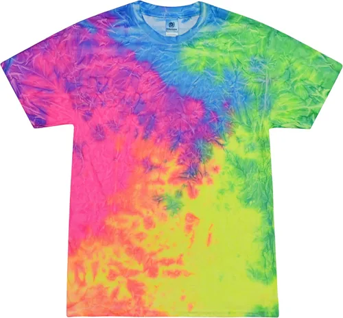 Vista 79 de Colortone Camisetas Tie Dye para Hombre y Mujer - Camisetas de manga corta unisex Tie-Dye para adultos Acadia