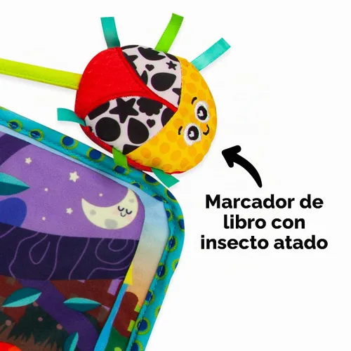 Vista 6 de Lamaze Libro suave para bebés Bitty Bug