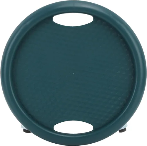 Vista 11 de Tabla de ejercicios abdominales, equipo de entrenamiento abdominal, monopatín unisex para ejercicios abdominales, 4 rodillos de 360 grados, tabla