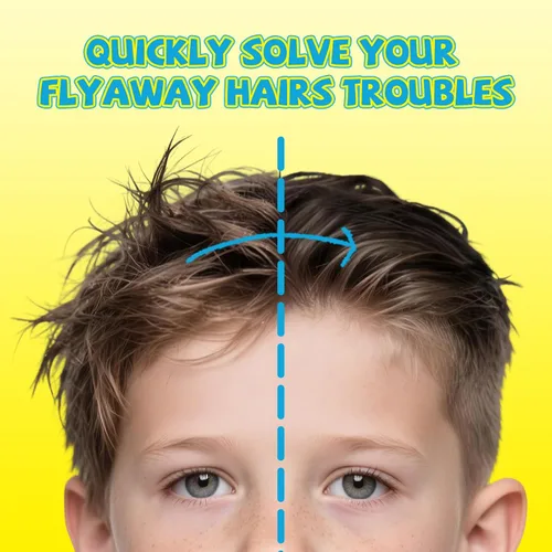 Vista 3 de gowwim Gel para el cabello Kids Fresh Styling Fijación media fuerte No graso Fragancia afrutada 4.4 onzas