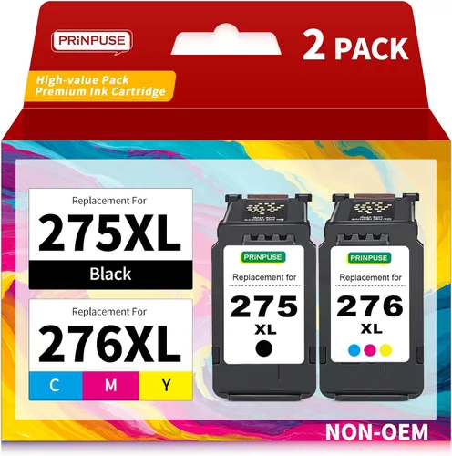 Vista 10 de Paquete combinado 210XL 211XL remanufacturado para Canon 210XL 211XL Cartucho de tinta negro y color para impresora PIXMA MX410 IP2700 IP2702 MP240