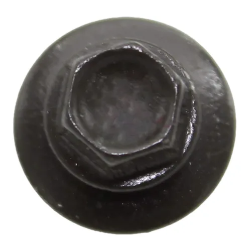 Vista 372 de Tornillos para techos de metal gris ABC 10 x 1 - Cabezal hexagonal - Arandela EPDM - Arandela de arranque automático/roscado - 1 bolsa - 250