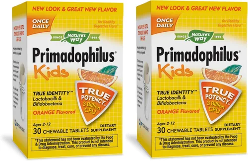 Vista 8 de Nature's Way Primadophilus Kids 3 mil millones, 30 masticables