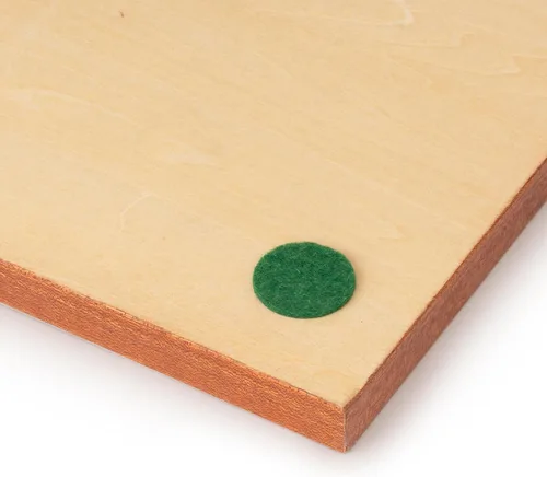 Vista 7 de A&A Tablero de ajedrez profesional de madera de 21.25 pulgadas, incrustaciones de caoba y arce, cuadrados de 2.25 pulgadas sin notación