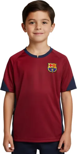 Vista 9 de Icon Sports Camiseta con licencia oficial del FC Barcelona para el Día del Juego, unisex para niños