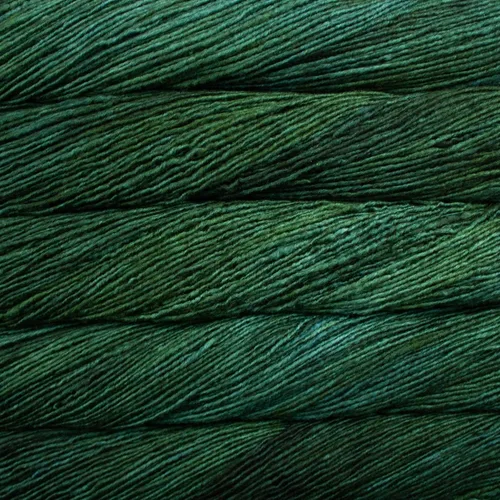 Vista 6 de Malabrigo Hilo de lana peinada teñida a mano (004 Verde Zafiro)
