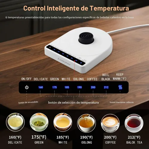 Vista 3 de Hervidor eléctrico del viaje del silicón de la categoría alimenticia
