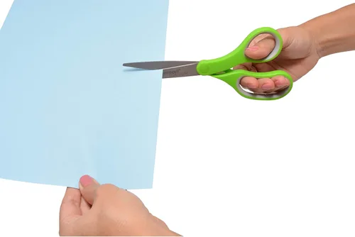 Vista 4 de Westcott KleenCut - Tijeras de titanio de 8 pulgadas con mango ergonómico duradero (paquete de 4)