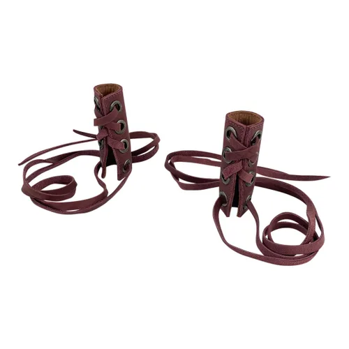 Vista 6 de Hide & Drink, Juego de 2 ligas para el cabello para mujer, soporte para cola de caballo/trenza, accesorios de bloqueo para damas, cuero de grano
