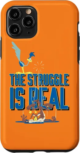 Vista 27 de iPhone 16 Looney Tunes Roadrunner the Struggle Is Real Case