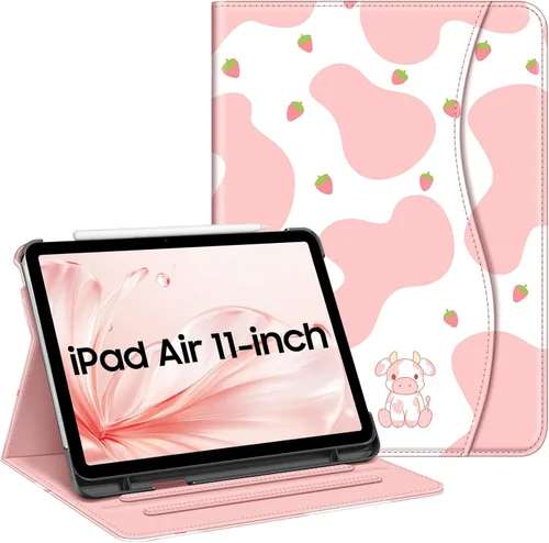 Vista 10 de Fintie Funda tipo libro para iPad Air de 11 pulgadas y iPad Air de 5ª/4ª Negro