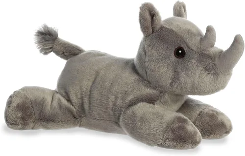 Vista 18 de Aurora® Adorable Flopsie™ - Animal de peluche con diseño de tiburón, facilidad para jugar, compañeros intemporales, color gris, 12 pulgadas
