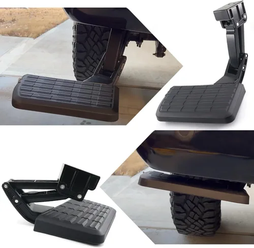 Vista 3 de 75313-01A Escalón de cama retráctil para puerta trasera de camión para 2017 2018 2019 2020 2021 2022 Ford F250 F350 F450
