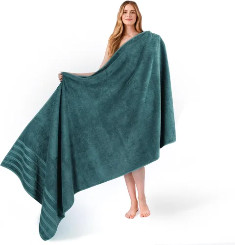 Vista 47 de American Soft Linen - Juego de toallas de 3 piezas, 1 toalla de baño, 1 toalla de mano y 1 toalla pequeña, 100% algodón turco para baño, juego