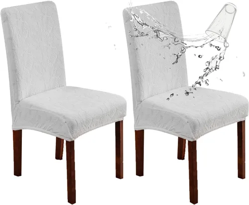 Vista 99 de Fundas impermeables para sillas de comedor, fundas elásticas para sillas Parsons, para comedor, cocina, funda protectora para silla de comedor