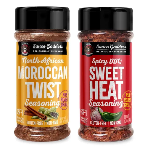 Vista 13 de Sauce Goddess Big Tom's Especias para Frotar y Salmuera para Asar Pavo - Sin Gluten, Condimentos y Especias para Cocinar Pavo y Condimentos