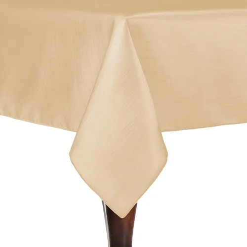 Vista 27 de Ultimate Textile - Paquete de 2 manteles rectangulares reversibles de satén Shantung - Majestic - Mantel rectangular de 60 x 108 pulgadas