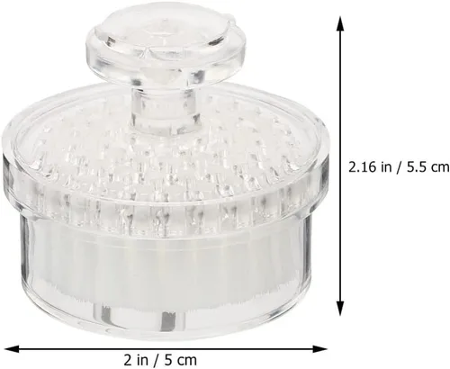 Vista 7 de COHEALI Cepillo de limpieza facial de cerdas suaves, cepillo facial manual para limpieza profunda de poros, exfoliación y masaje, cuidado de la piel