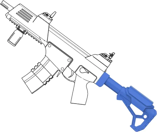 Vista 2 de Accesorios compatibles con pistola de bolas de agua SRB400, SRB400-SUB, SRB1200, SRB375M