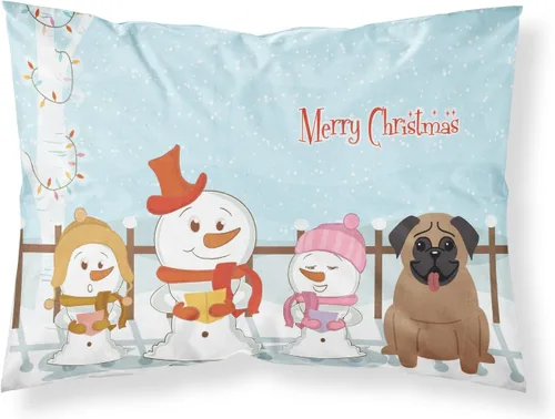 Vista 199 de Caroline's Treasures BB2515PILLOWCASE Between Friends Appenzeller Sennenhund - Funda de almohada de tela estándar, ligera, súper suave, fácil