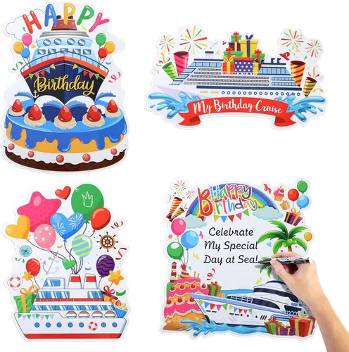 Vista 10 de PHOGARY imanes de graduación 2025 decoraciones de puerta de crucero adhesivos magnéticos de brillo 17 piezas, imanes negros y dorados