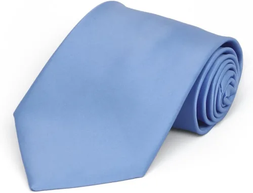 Vista 18 de tiemart Corbata de color sólido prémium Negro