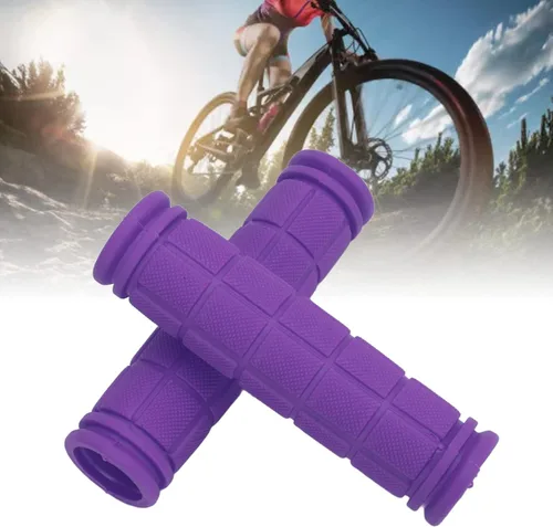 Vista 7 de VBESTLIFE Empuñaduras de mango, 1 par de empuñaduras de goma antideslizantes para BMX/Road Mountain Bikes()