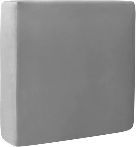 Vista 12 de Fundas de cojín de terciopelo para sofá, funda elástica para cojín de sofá suave, protector de muebles extraíble y lavable para sala de estar, Negro