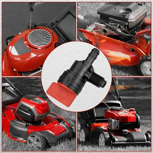 Vista 7 de MaxLLTo Válvula de cierre de combustible de repuesto 399517 396224 698182 compatible con Briggs & Stratton para línea de combustible ID de 1/4