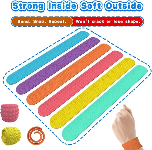 Vista 4 de Paquete de 6 juguetes para ansiedad para niños, juguetes sensoriales para niños con autismo, productos sensoriales para niños con autismo