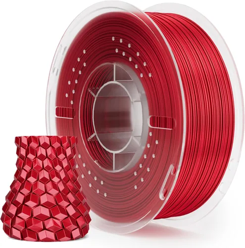 Vista 11 de ELEGOO - Filamento PLA de 1.75 mm (4/64 pulgadas), negro brillante, 2.20 libras, para impresora 3D con brillo centelleante, precisión dimensional