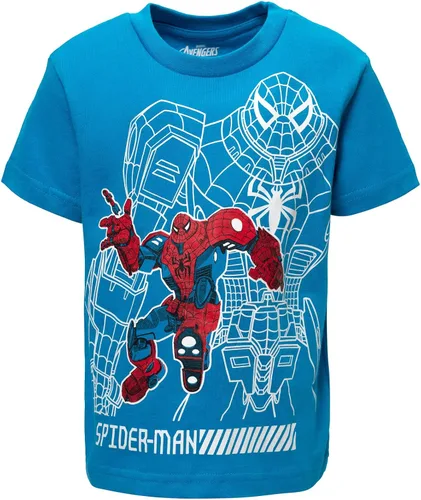 Vista 5 de Marvel Avengers - Paquete de 4 camisetas gráficas