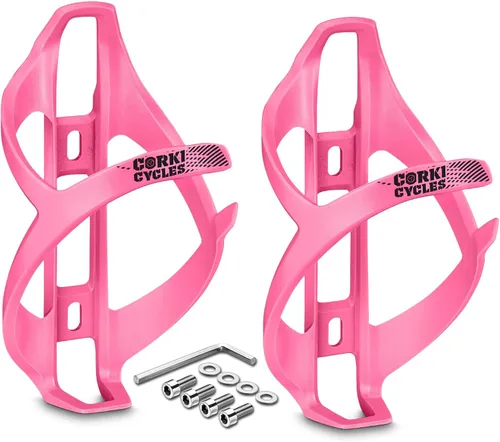 Vista 15 de corki Cycles Soporte para botella de agua para bicicleta, con carga lateral derecha, jaula para botella de agua para carretera, MTB, bicicleta