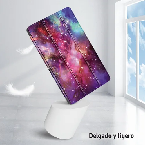 Vista 6 de Funda para Xiaomi Redmi Pad SE de 11 pulgadas, ligera funda inteligente con soporte triple y encendido automático para Xiaomi Redmi Pad SE 2023