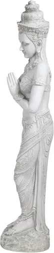Vista 4 de Design Toscano Estatua tailandesa de Teppanom hermoso ser