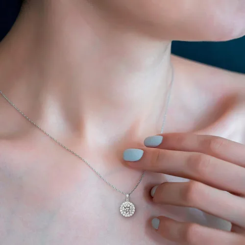 Vista 6 de Collar Gracia de Perla Regalo para Tía, Joyería, Cumpleaños, Día de la Mujer, Sobrina a Tía Regalo para Tía Regalo en Español