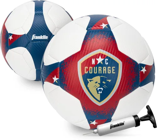 Vista 27 de Franklin Sports - Pelotas de fútbol del equipo NWSL - Pelotas de fútbol para niños + adultos - Pelotas de fútbol para niños + niñas - Pelota
