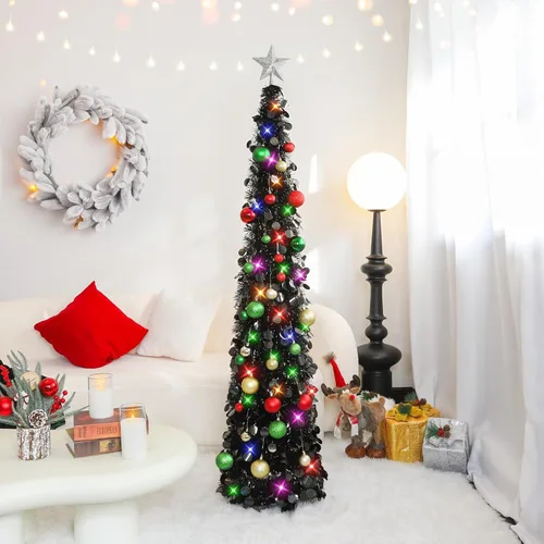 Vista 4 de N&T Nieting - Árbol de Navidad de oropel