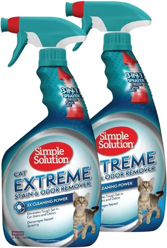 Vista 10 de Simple Solution Extreme - Removedor de manchas para gatos, eliminador